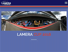 Tablet Screenshot of lameracup.fr